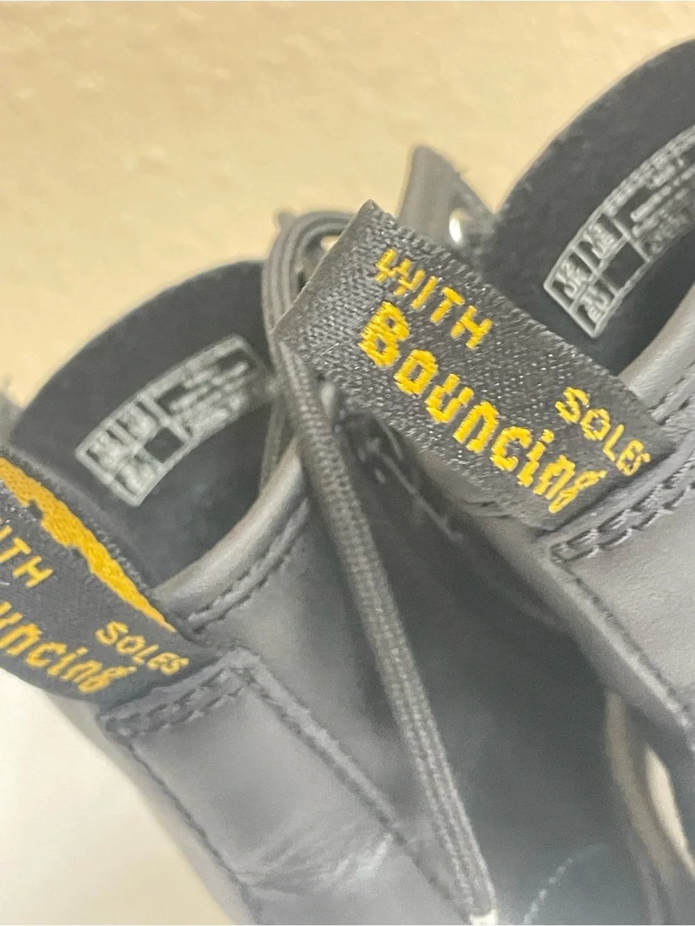 Dr. Martens 1460 J Softy T Black Leather Boots Unisex Kids Size US 13